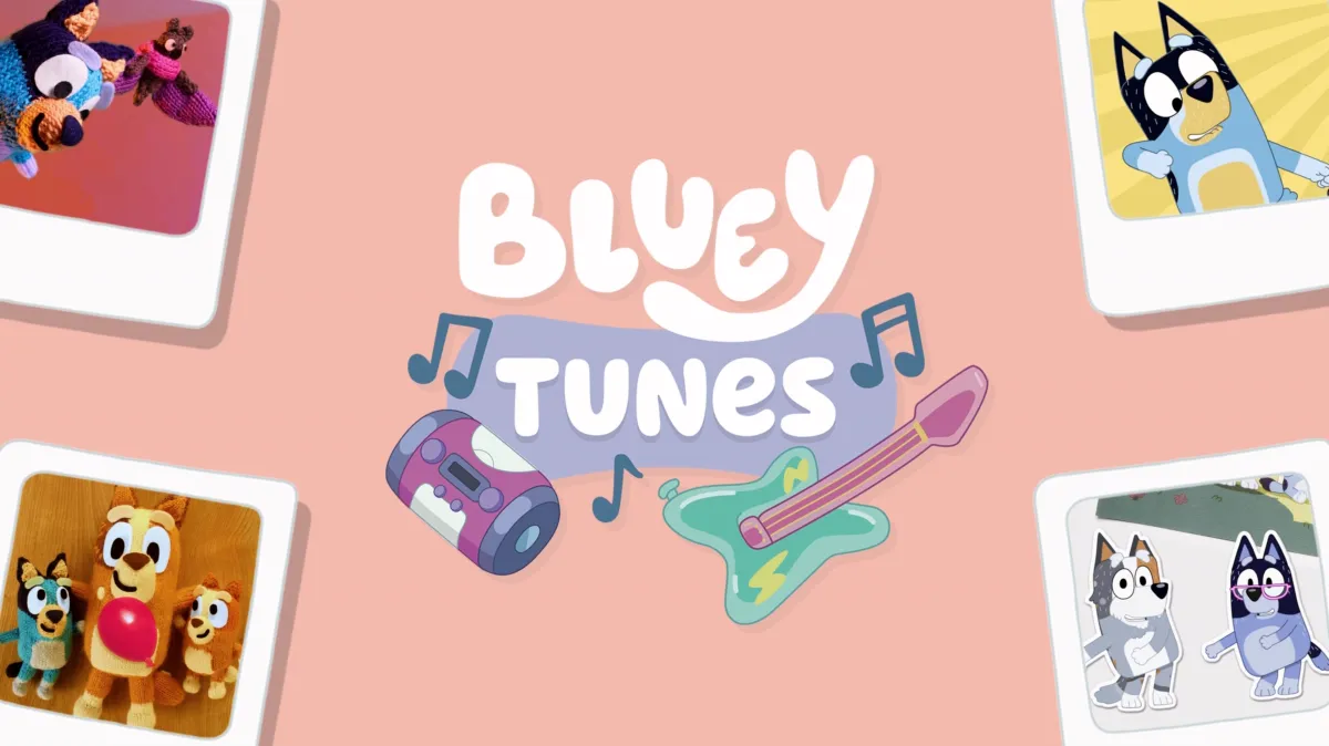 Bluey Tunes poster — TV series on Disney+