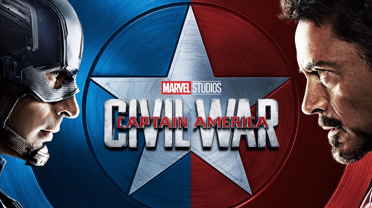 Captain America: Civil War poster — movie on Disney+