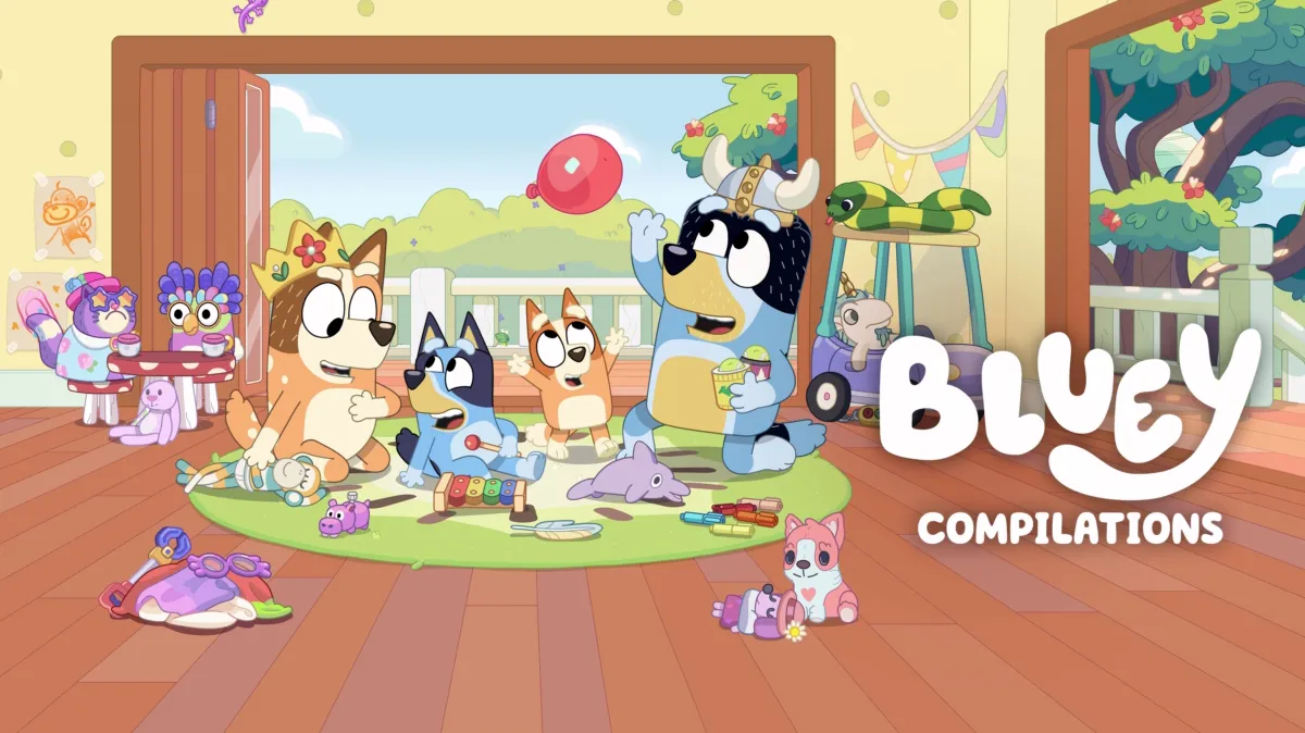 Bluey Compilations poster — TV series on Disney+