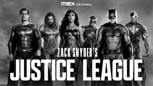 Zack Snyder's Justice League poster — movie on Max