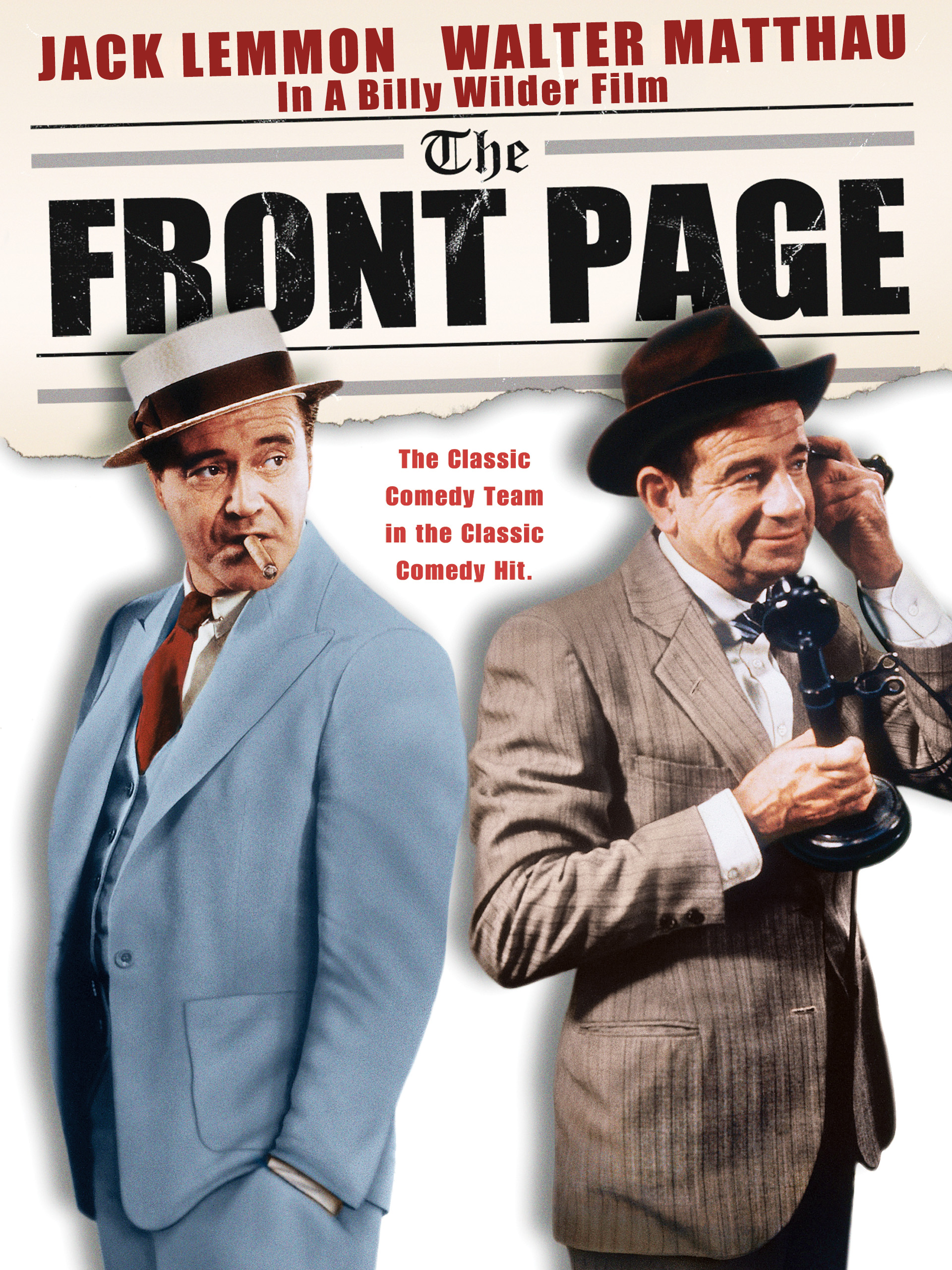 The Front Page poster — movie on Prime Video