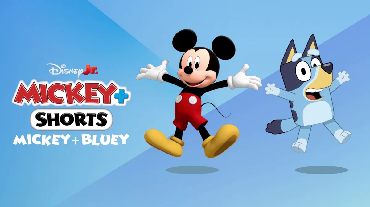 Mickey+ Shorts: Mickey+ Bluey poster — movie on Disney+