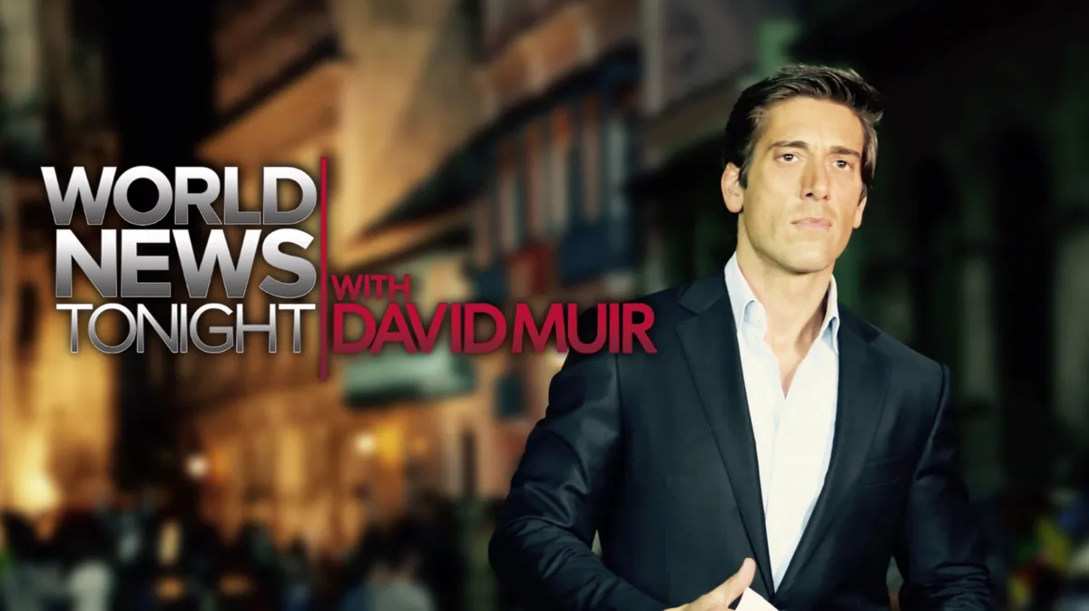 ABC World News Tonight With David Muir poster — TV series on Disney+