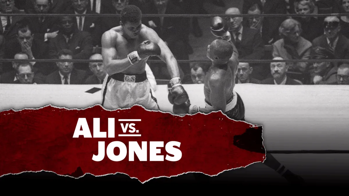 Ali vs Jones poster — movie on Disney+