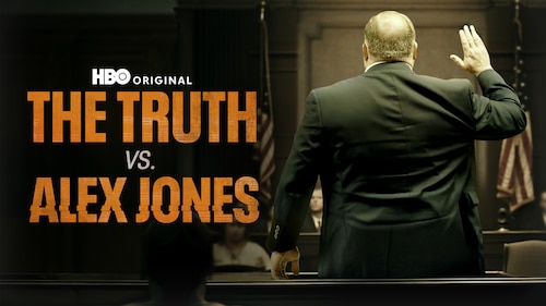 The Truth vs. Alex Jones poster — movie on Max