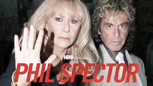 Phil Spector poster — movie on Max