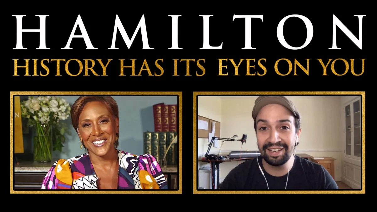 Hamilton: History Has Its Eyes on You poster — movie on Disney+