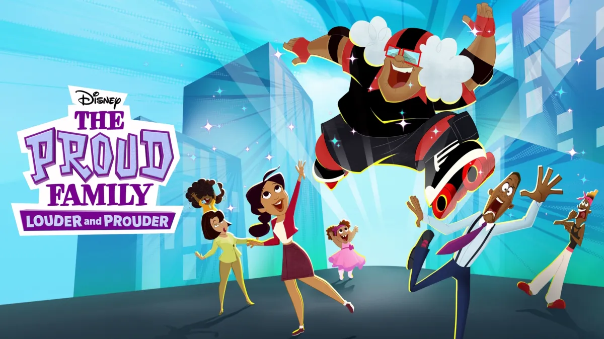 The Proud Family: Louder and Prouder poster — TV series on Disney+