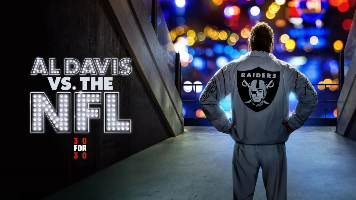 Al Davis vs. The NFL poster — movie on Disney+