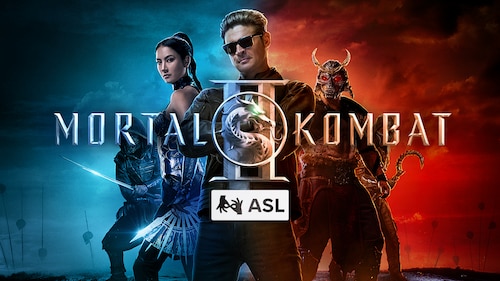 Mortal Kombat II (with ASL) poster — movie on Max