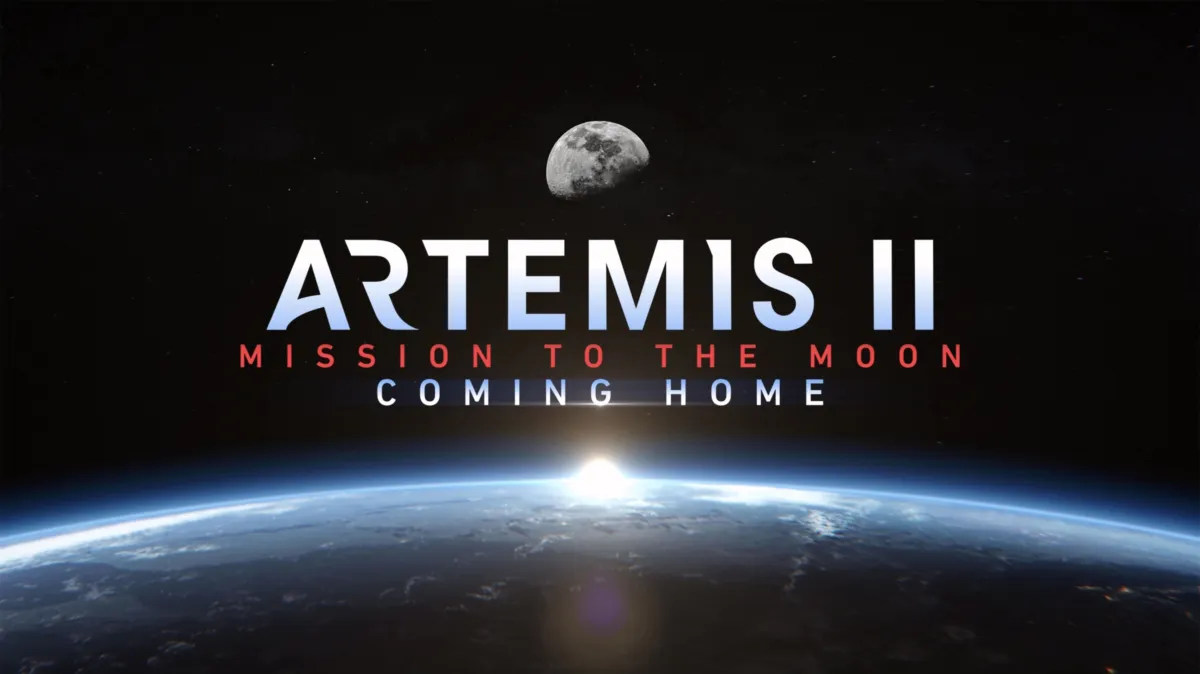 Artemis II: Mission to the Moon | Coming Home poster — TV series on Disney+
