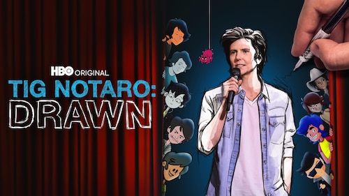 Tig Notaro: Drawn poster — movie on Max
