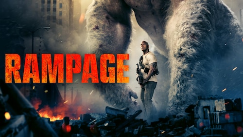 Rampage poster — movie on Max
