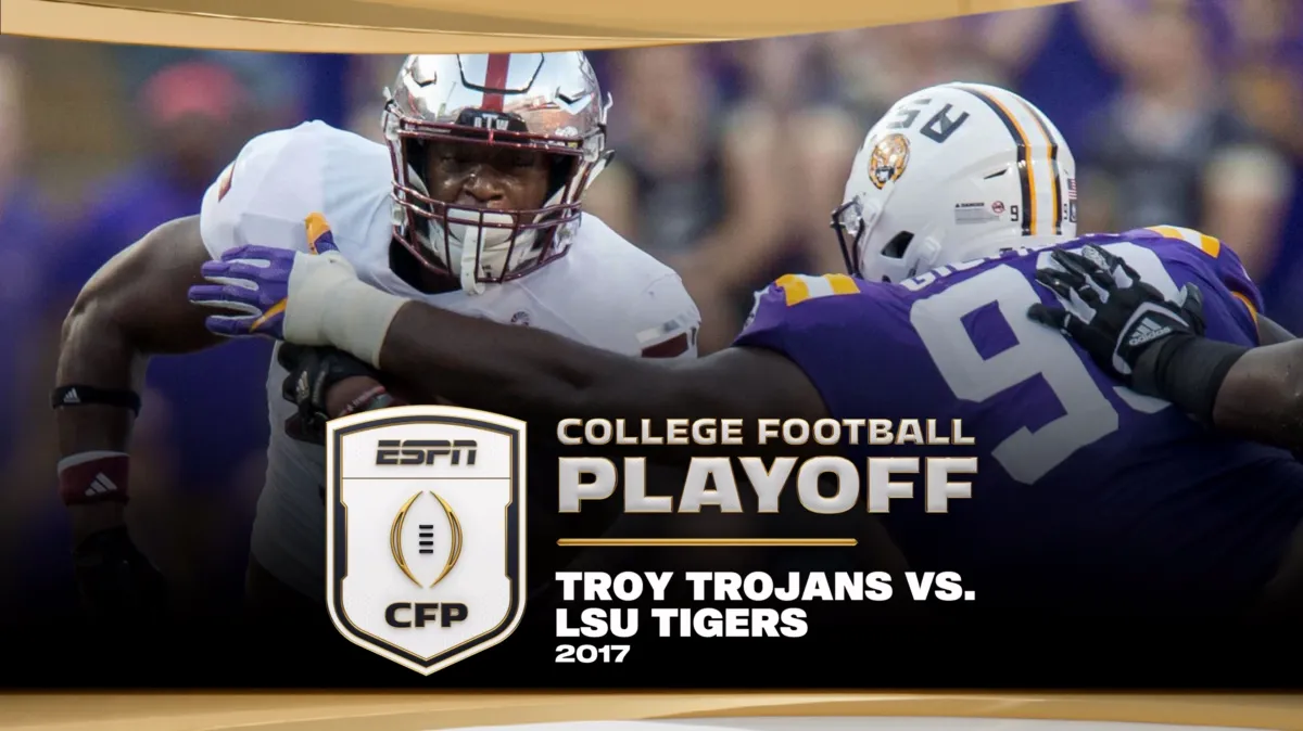 Troy v LSU poster — movie on Disney+