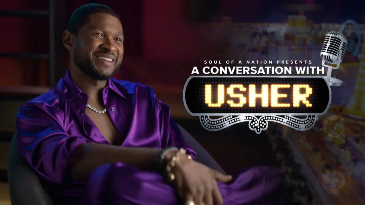 Soul of a Nation Presents: A Conversation With Usher poster — TV series on Disney+