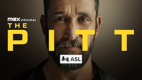 The Pitt (with ASL) poster — TV series on Max