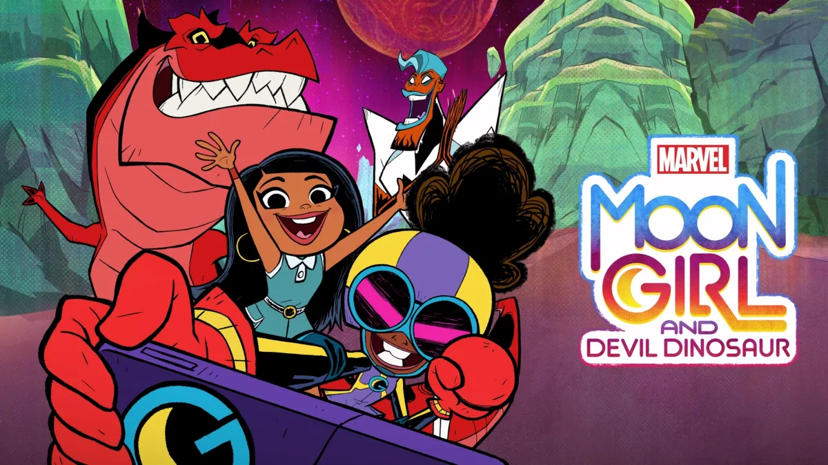 Moon Girl and Devil Dinosaur poster — TV series on Disney+