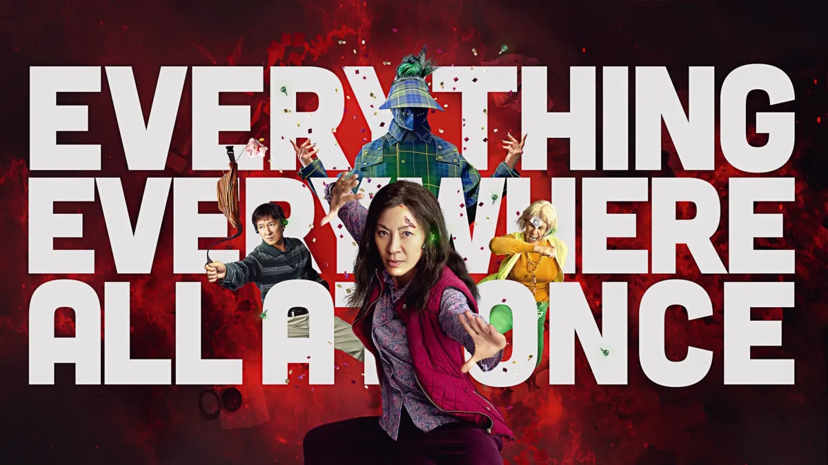 Everything Everywhere All at Once poster — movie on Disney+