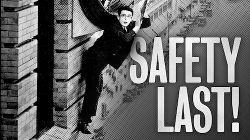 Safety Last! poster — movie on Max