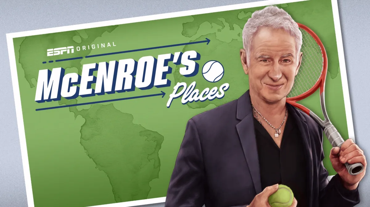 McEnroe's Places poster — TV series on Disney+