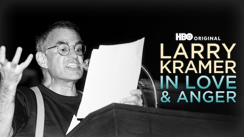 Larry Kramer In Love & Anger poster — movie on Max