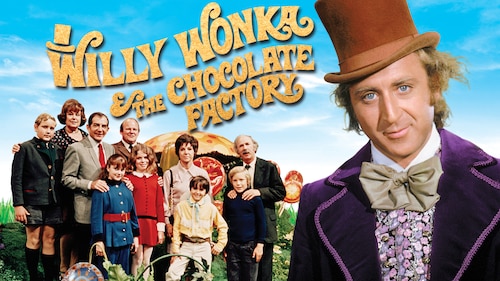 Willy Wonka and the Chocolate Factory poster — movie on Max