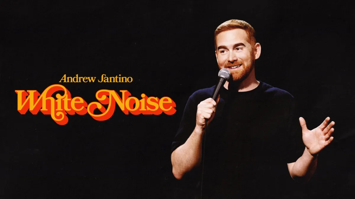Andrew Santino: White Noise poster — movie on Disney+