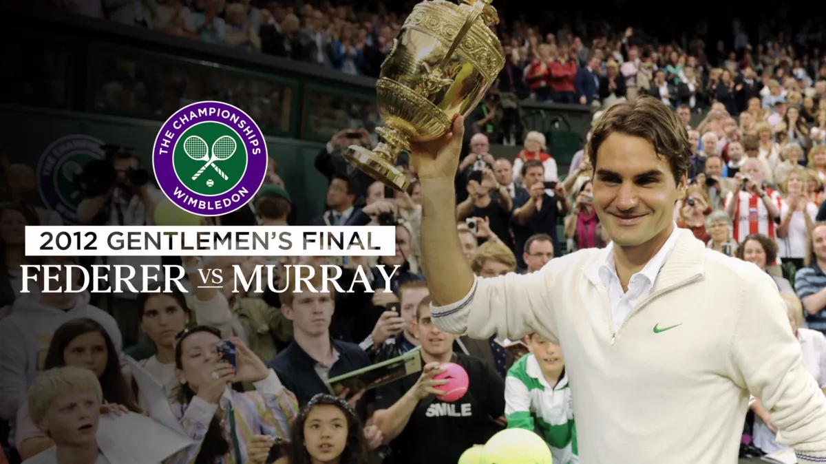 2012 Gentlemen's Final: Federer vs. Murray poster — movie on Disney+