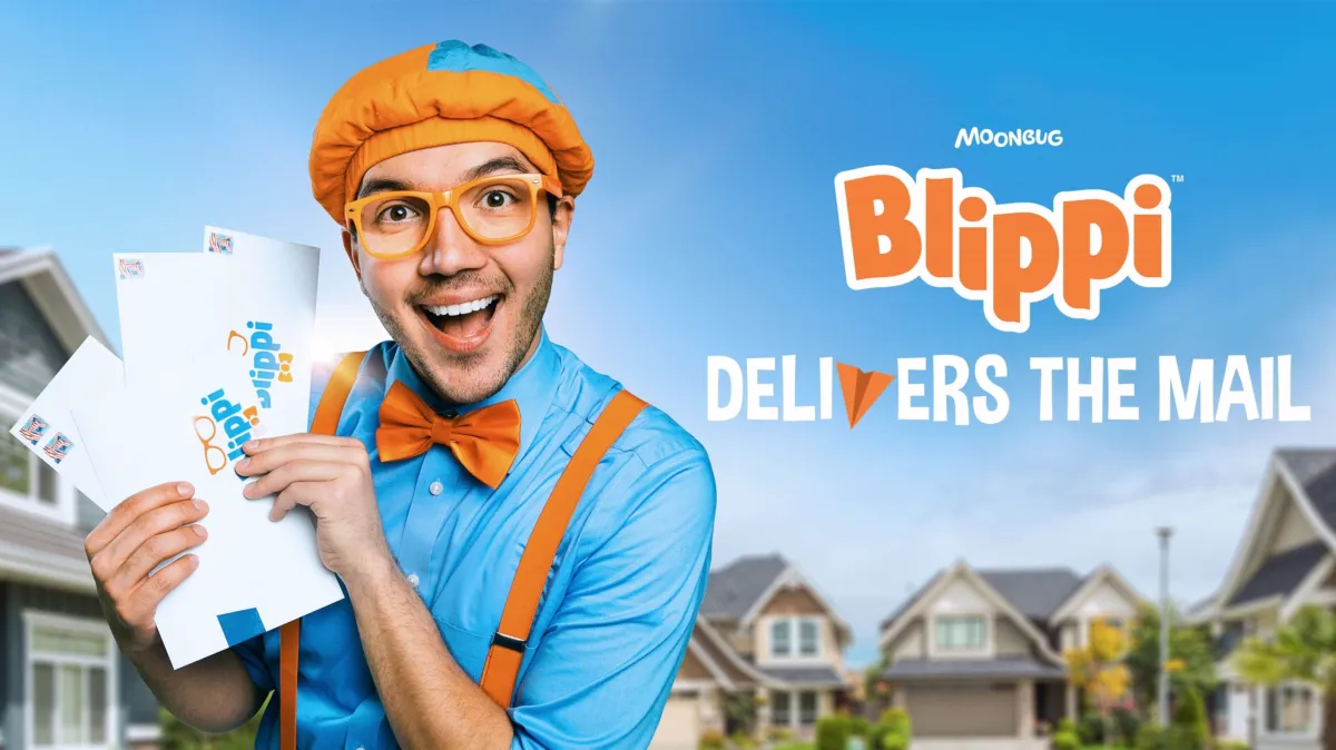 Blippi Delivers the Mail poster — movie on Disney+