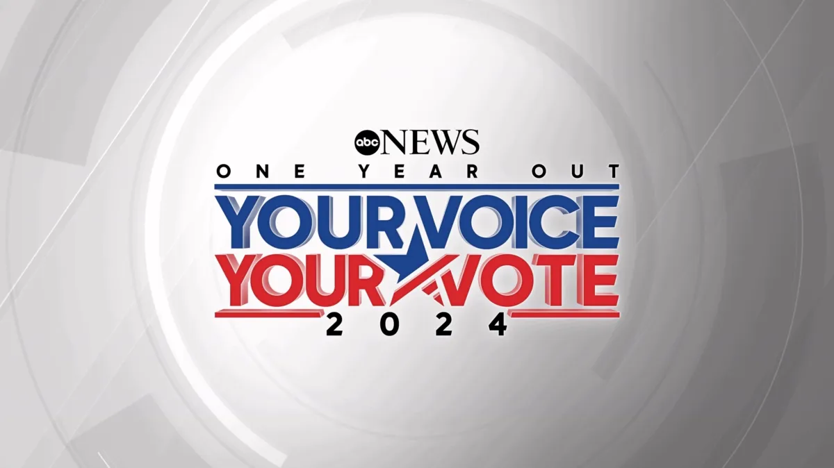 Your Voice Your Vote 2024: One Year Out poster — TV series on Disney+
