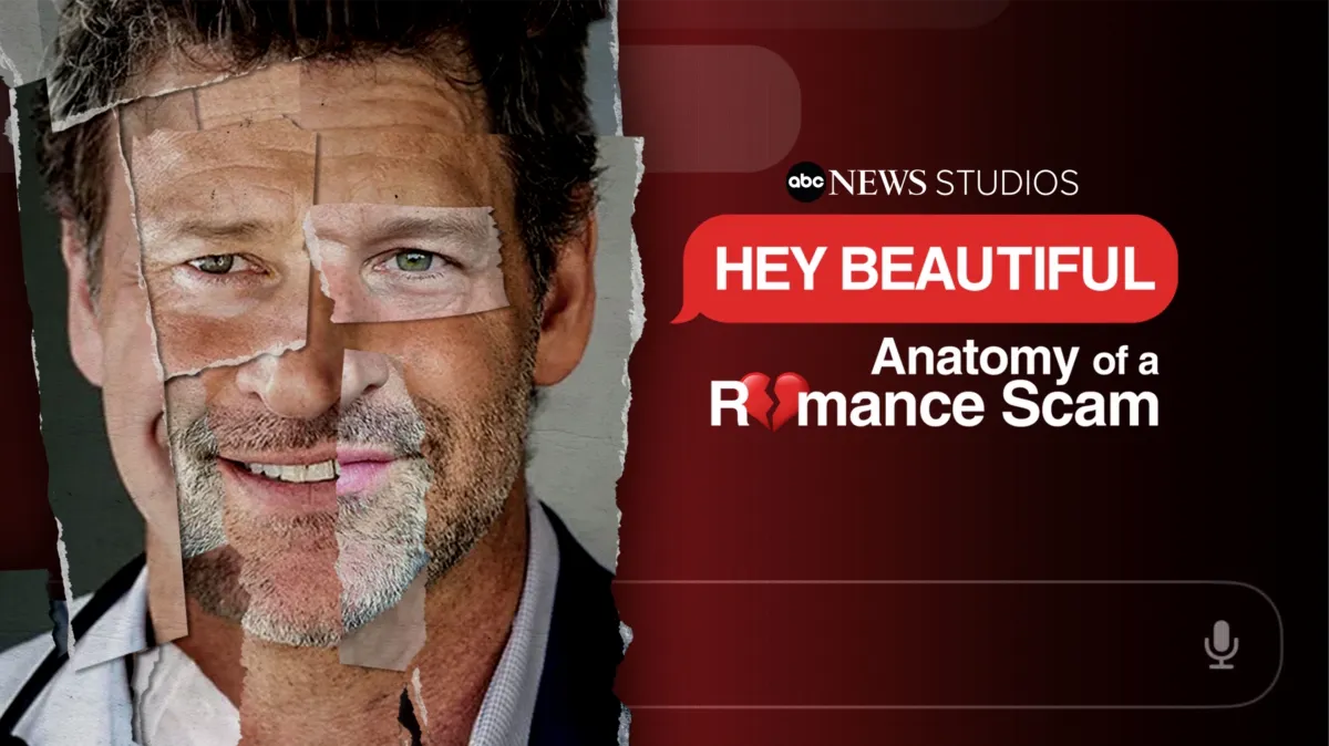 Hey Beautiful: Anatomy of a Romance Scam poster — TV series on Disney+