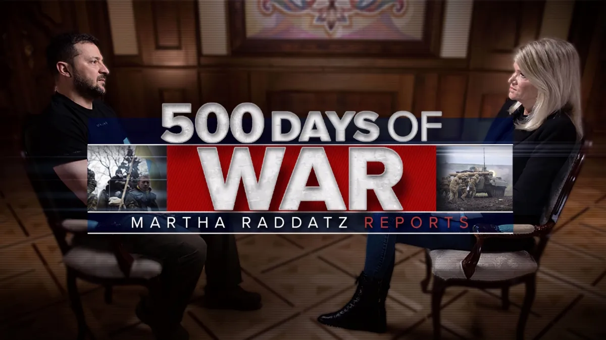 500 Days of War: Martha Raddatz Reports poster — TV series on Disney+