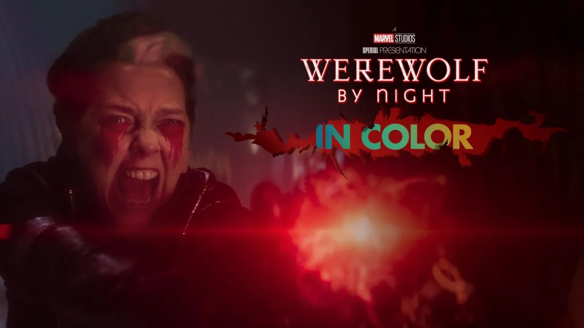 Werewolf by Night in Color poster — movie on Disney+