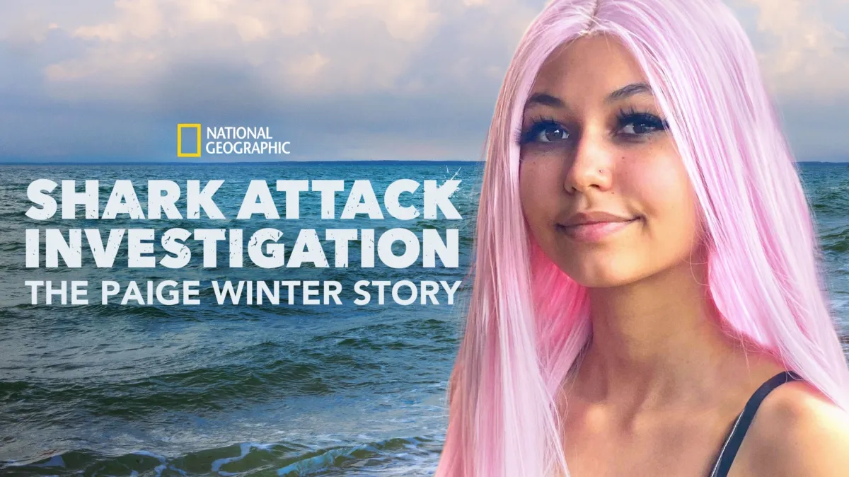 Shark Attack Investigation: The Paige Winter Story poster — movie on Disney+