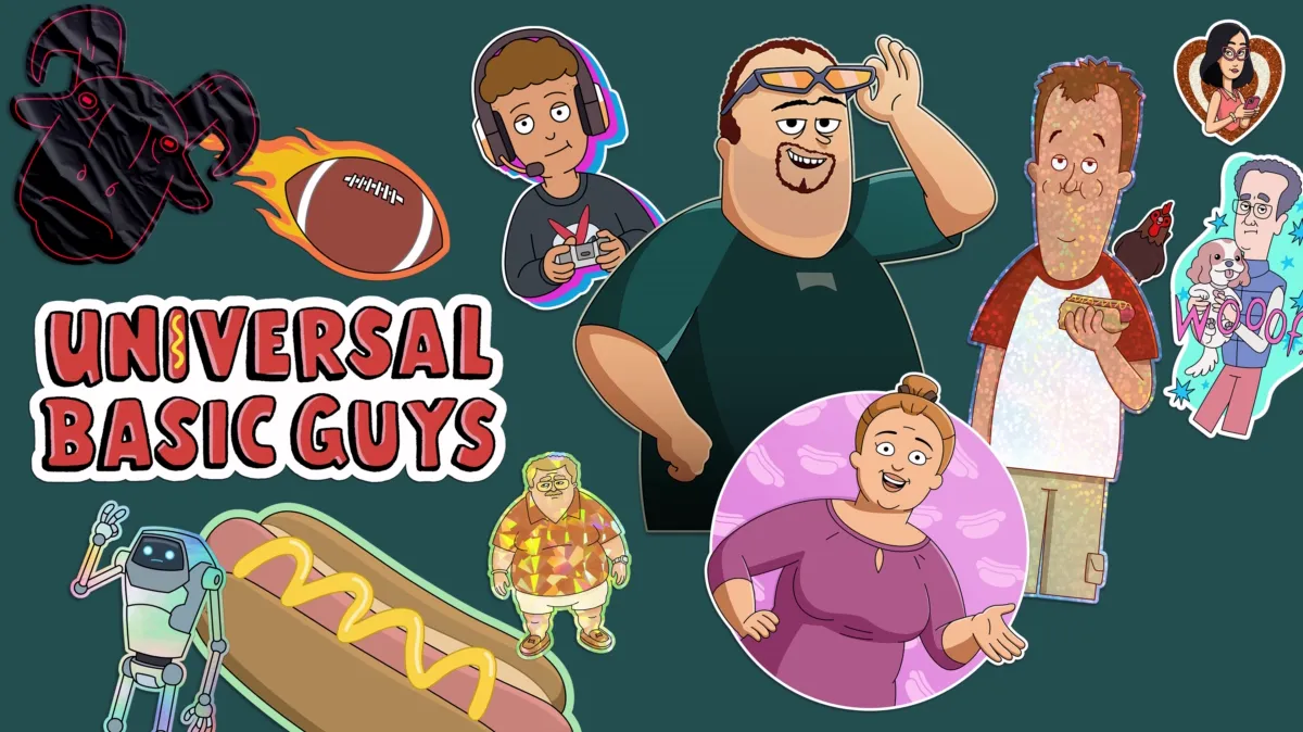 Universal Basic Guys poster — TV series on Disney+