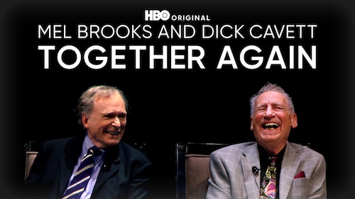 Mel Brooks and Dick Cavett Together Again poster — movie on Max