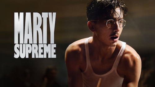 Marty Supreme poster — movie on Max