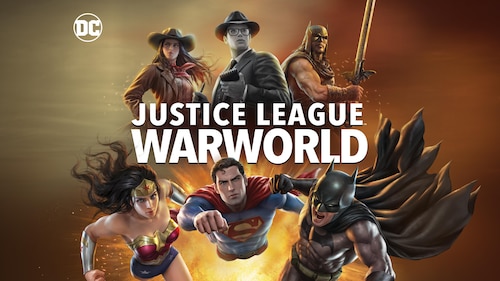 Justice League: Warworld poster — movie on Max