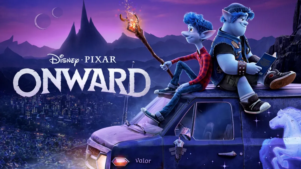 Onward poster — movie on Disney+