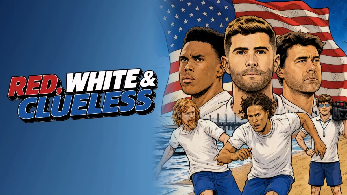 Red, White & Clueless: USMNT at the 1994 World Cup poster — movie on Disney+
