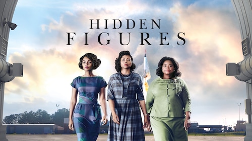 Hidden Figures poster — movie on Max