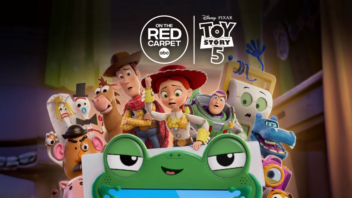 On The Red Carpet Presents: "Toy Story 5" poster — TV series on Disney+