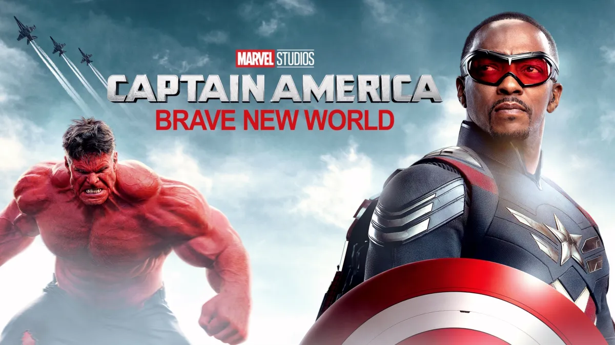 Captain America: Brave New World poster — movie on Disney+