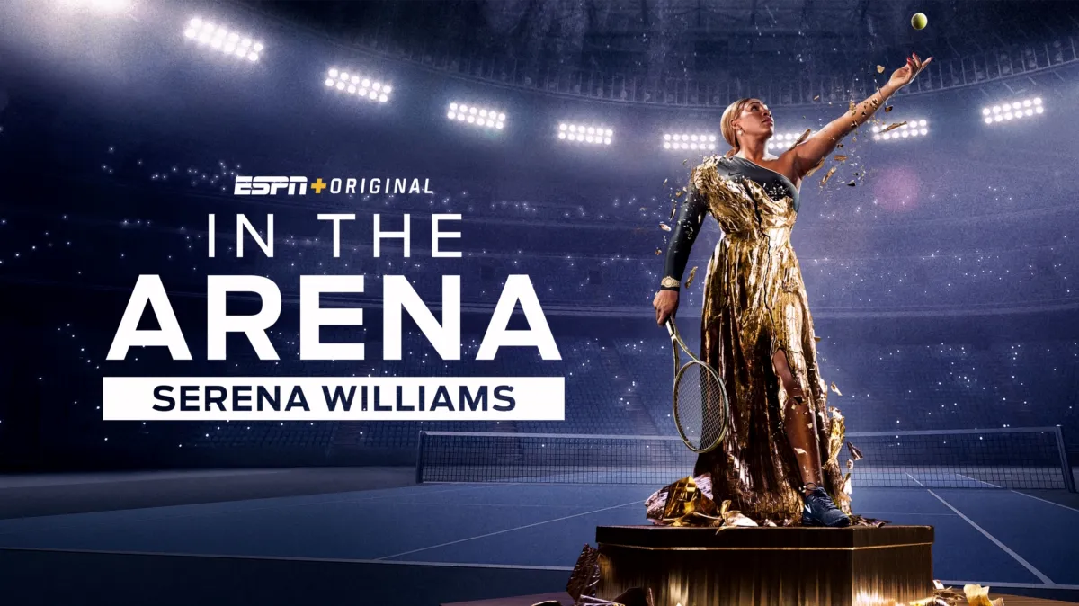 In the Arena: Serena Williams poster — TV series on Disney+