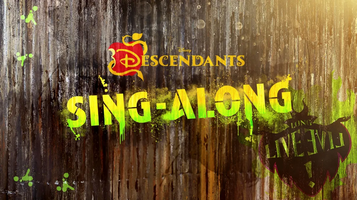Descendants Sing-Along poster — movie on Disney+