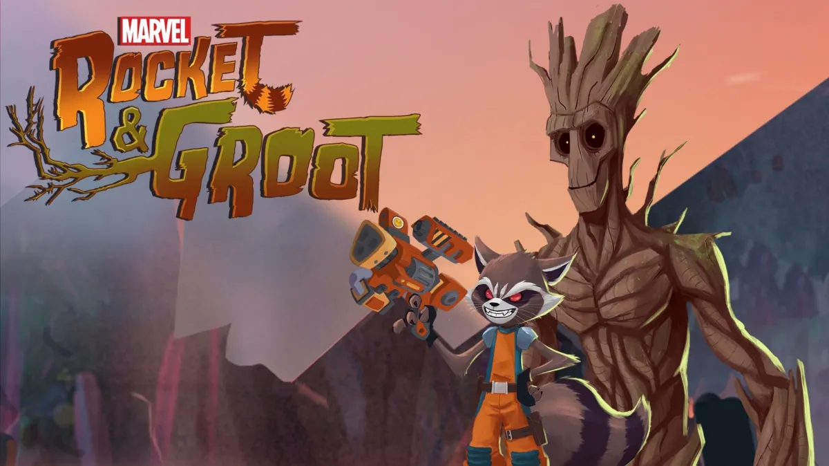 Rocket & Groot (Shorts) poster — TV series on Disney+
