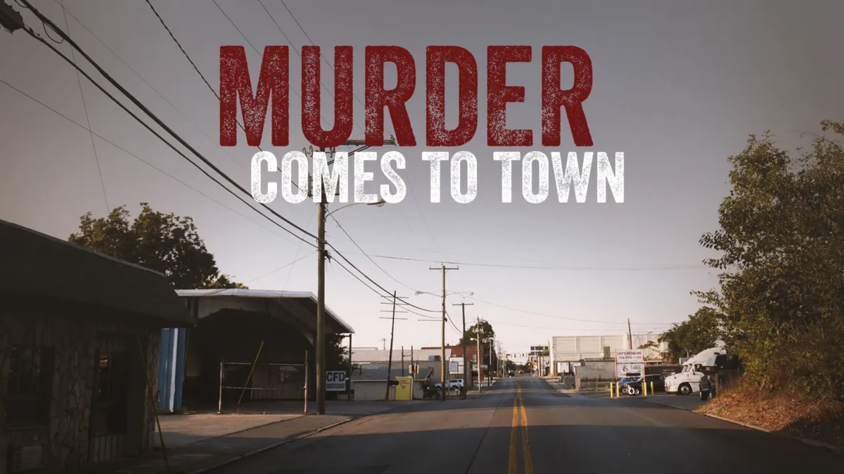 Murder Comes to Town poster — TV series on Disney+