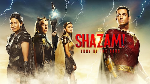 Shazam! Fury of the Gods poster — movie on Max