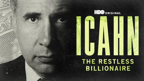Icahn: The Restless Billionaire poster — movie on Max
