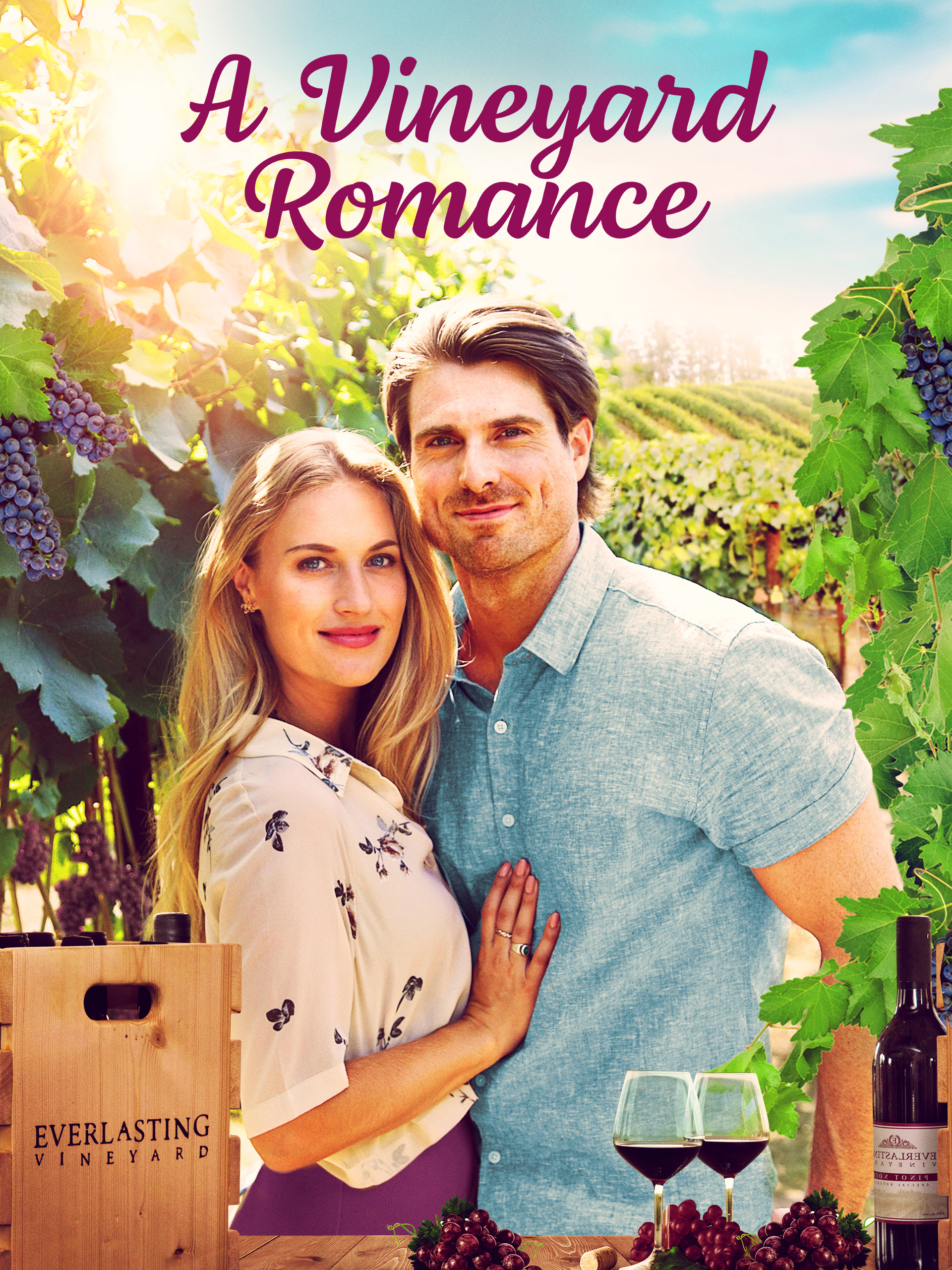 A Vineyard Romance poster — movie on Prime Video